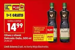 Biedronka Oliwa z oliwek Delicado Gallo 500 ml oferta