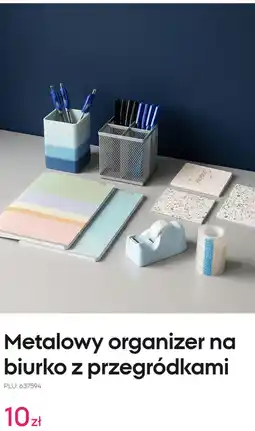 Pepco Metalowy organizer na biurko z przegródkami oferta