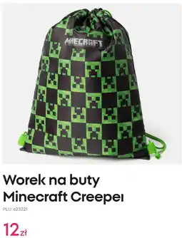 Pepco Worek na buty Minecraft Creeper oferta
