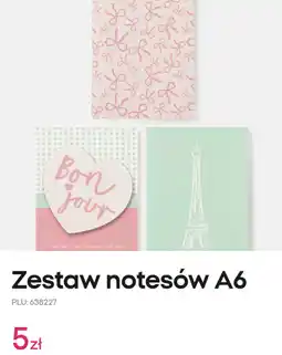 Pepco Zestaw notesów A6 oferta