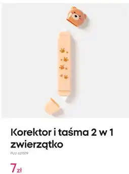 Pepco Korektor i taśma 2 w 1 zwierzątko oferta