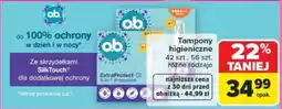 Carrefour Tampony higieniczne oferta