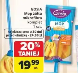 Carrefour Mop żółta mikrofibra oferta