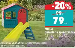 Biedronka PALPLAY Składana zjeżdżalnia oferta