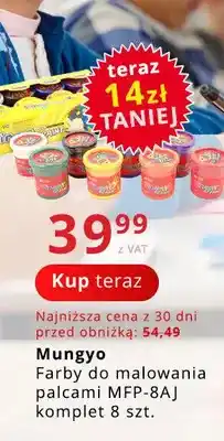 Poczta Polska Farby do malowania palcami MFP-8AJ Mungyo komplet 8 szt oferta