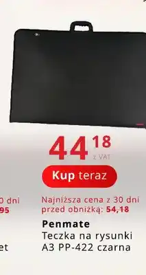 Poczta Polska Teczka na rysunki A3 PP-422 Penmate czarna oferta