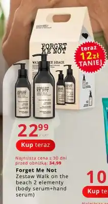 Poczta Polska Zestaw body serum + hand serum Walk on the beach Forget Me Not oferta