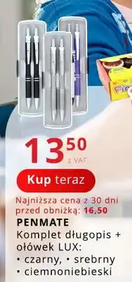 Poczta Polska Komplet długopis i ołówek LUX Penmate czarny oferta