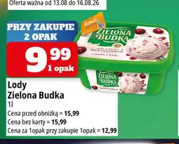 E.Leclerc Lody o smaku śmietankowym Zielona Budka oferta