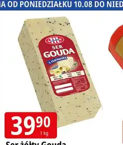 E.Leclerc Ser żółty Gouda z kozieradką Mlekovita oferta