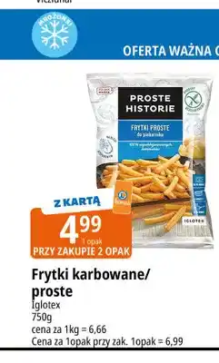E.Leclerc Frytki karbowane Iglotex Proste Historie oferta