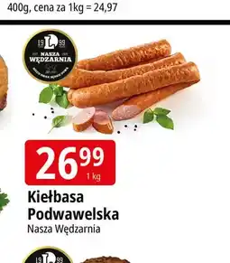 E.Leclerc Kiełbasa Podwawelska Nasza Wędzarnia oferta