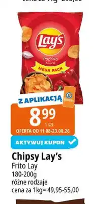 E.Leclerc Chipsy Lay's Frito Lay oferta
