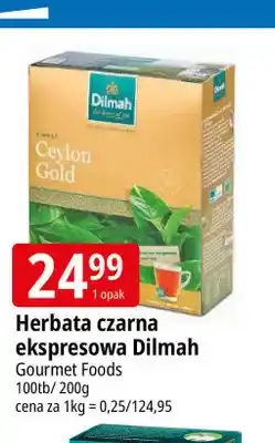 E.Leclerc Herbata czarna ekspresowa Dilmah oferta