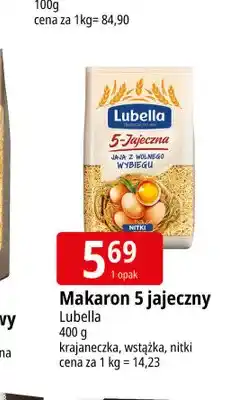E.Leclerc Makaron 5 jajeczny Lubella oferta