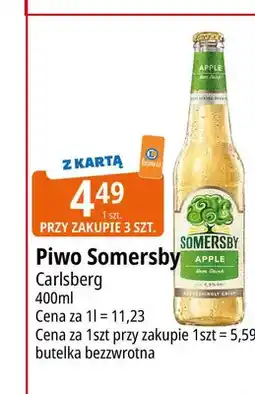 E.Leclerc Piwo Somersby Carlsberg oferta
