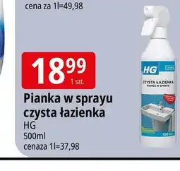 E.Leclerc Pianka w sprayu czysta łazienka HG oferta