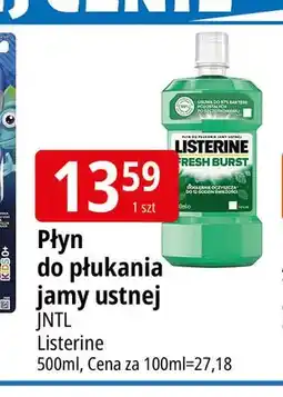 E.Leclerc Płyn do płukania jamy ustnej Listerine Fresh Burst oferta