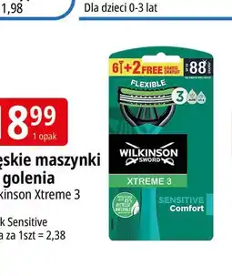 E.Leclerc Męskie maszynki do golenia Wilkinson Xtreme 3 Sensitive Comfort oferta