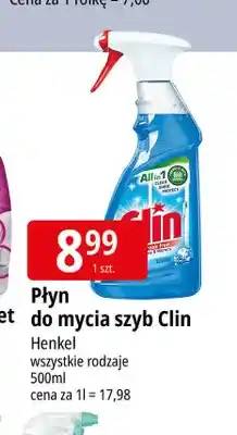 E.Leclerc Płyn do mycia szyb Clin oferta
