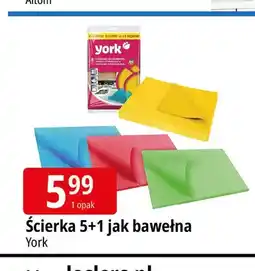 E.Leclerc Ścierka York 6-pak jak bawełna oferta