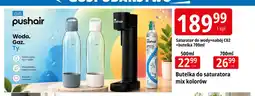 E.Leclerc Saturator do wody Dafi Pushair + nabój CO2 + butelka 700 ml oferta