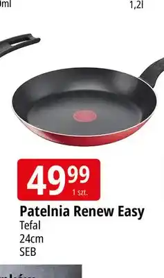 E.Leclerc Patelnia Renew Easy Tefal 24 cm oferta