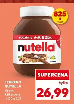 Kaufland Krem do smarowania Nutella Ferrero oferta
