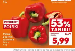 Kaufland Papryka czerwona luzem oferta
