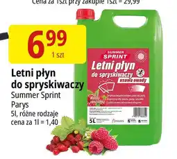E.Leclerc Letni płyn do spryskiwaczy Summer Sprint Parys oferta