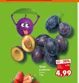 Kaufland Śliwki podłużne luzem oferta