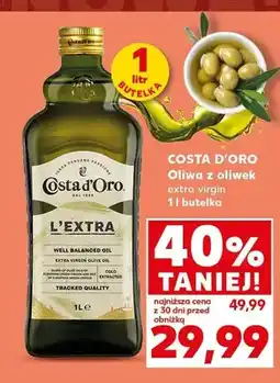 Kaufland Oliwa z oliwek extra virgin Costa D'Oro L'Extra oferta