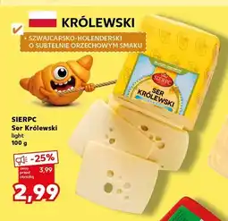 Kaufland Ser Królewski light oferta