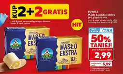 Kaufland Masło Łowickie ekstra oferta