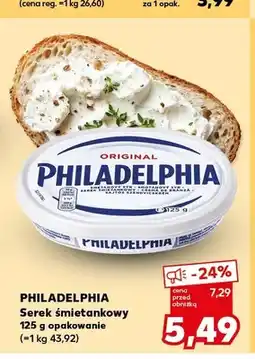Kaufland Serek śmietankowy Philadelphia oferta