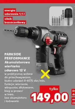 Kaufland Akumulatorowa wiertarka udarowa Parkside Performance oferta