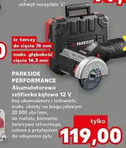 Kaufland Akumulatorowa szlifierka kątowa Parkside Performance oferta