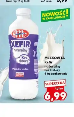 Kaufland Kefir naturalny bez laktozy Mlekovita oferta