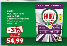 Kaufland Kapsułki do zmywarki Fairy Platinum Plus All in One oferta