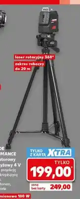 Kaufland Akumulatorowy laser krzyżowy Parkside Performance oferta