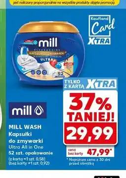 Kaufland Kapsułki do zmywarki Mill Wash Ultra All in One oferta