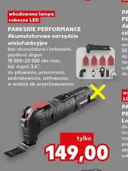Kaufland Akumulatorowe narzędzie wielofunkcyjne Parkside Performance oferta