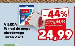 Kaufland Wkład do mopa obrotowego Vileda Turbo 2 w 1 oferta