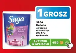 Kaufland Herbata owocowa Saga Owoce leśne oferta