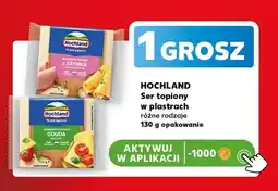 Kaufland Ser topiony w plastrach Hochland z szynką oferta