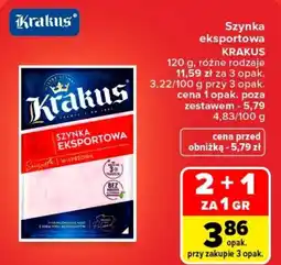 Carrefour Szyinka eksportowa Krakus oferta