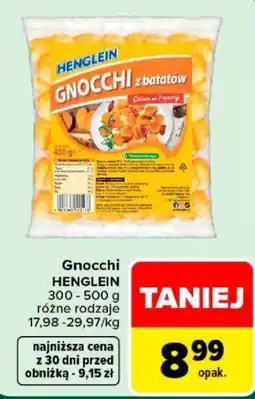 Carrefour Gnocchi z batatów HENGLEIN oferta