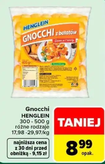 Carrefour Gnocchi z batatów HENGLEIN oferta