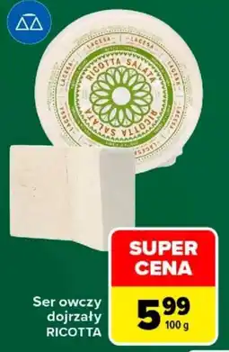 Carrefour Ser owczy dojrzały RICOTTA oferta