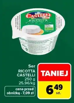 Carrefour Ser Ricotta Castelli oferta